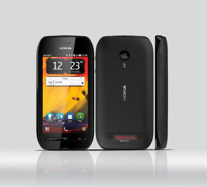 Nokia 603 전화기 란 무엇입니까?